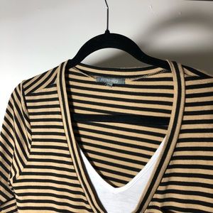 🌿 Anthropologie | RetroOlogy Striped Double Shirt